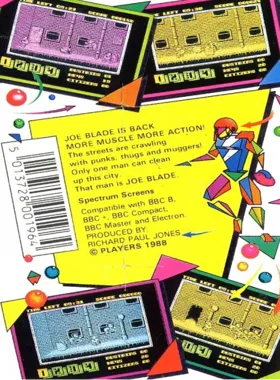 Joe Blade 2 (1988)(Players)[b] box cover back